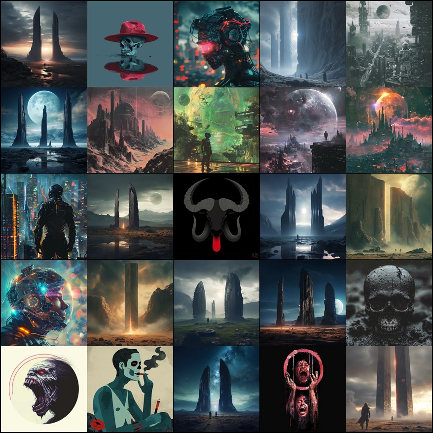 Volume 15 Album Cover Bundle 190 Royalty Free Images for Music