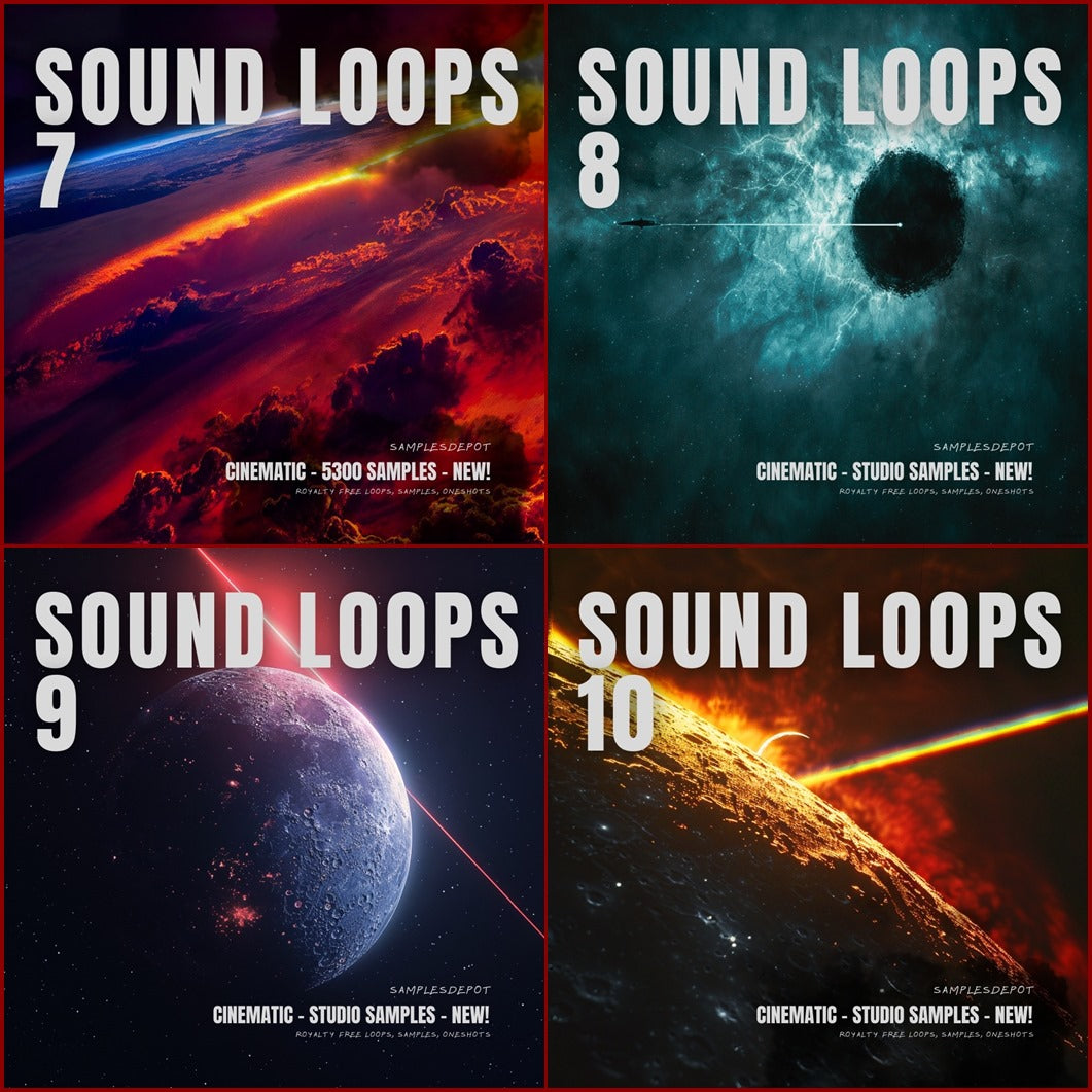 Cinematic Bundle: Sound Loops 7, 8, 9 and 10