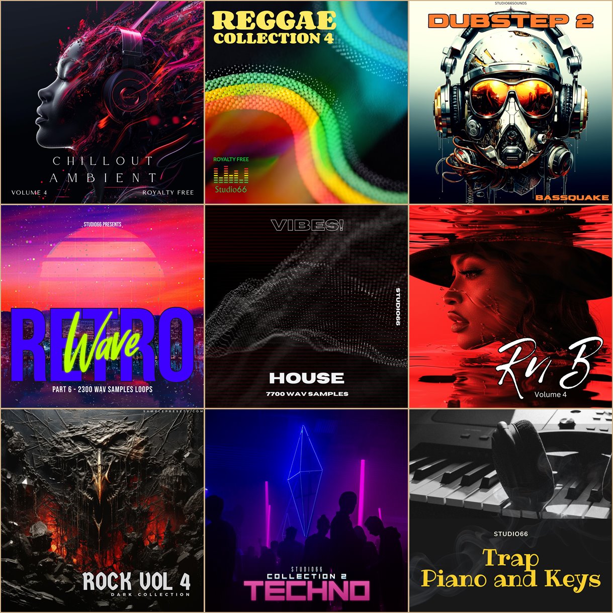 Music Producer Bundle - 9 Mixed Genres Part 8