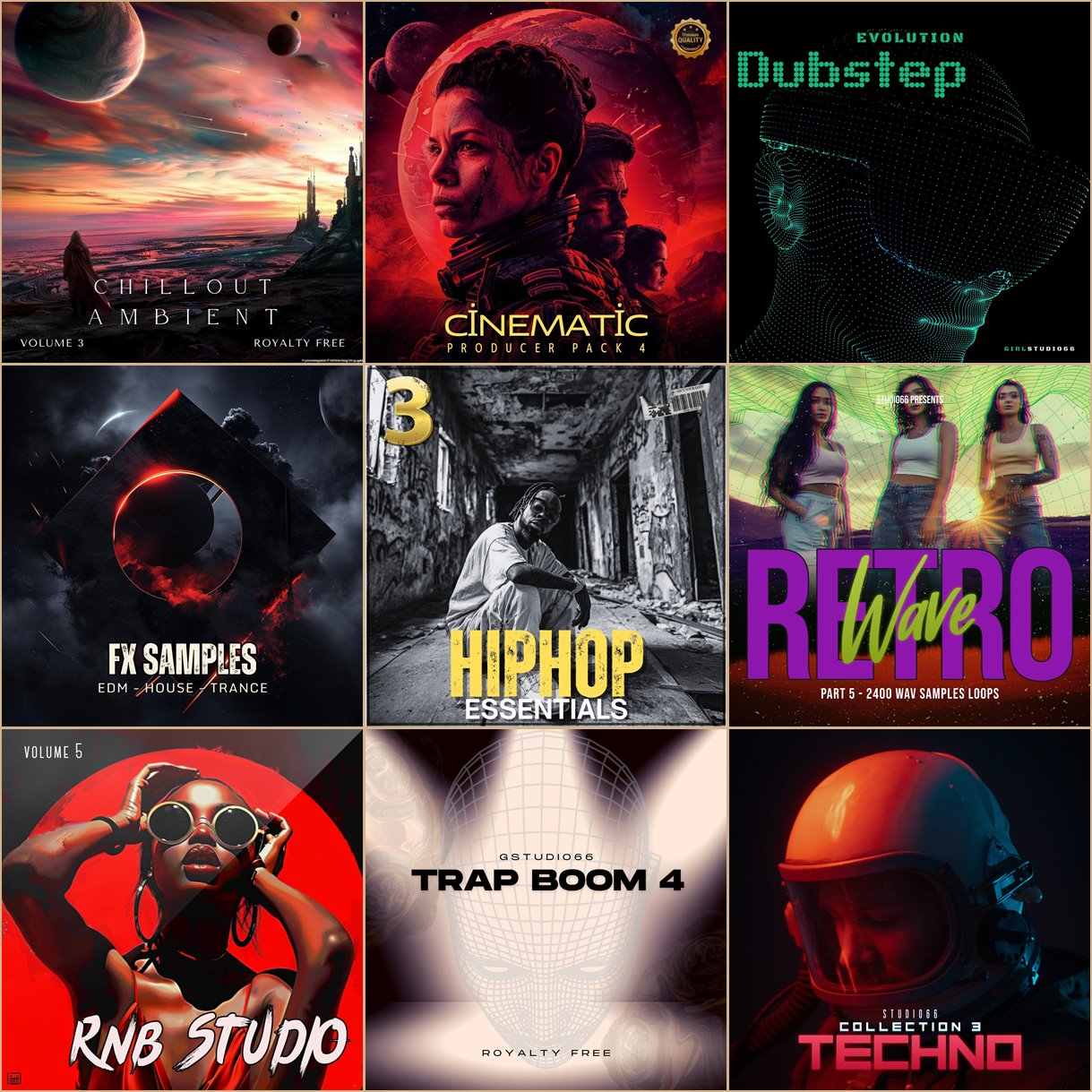 Music Producer Bundle - 9 Mixed Genres Part 9