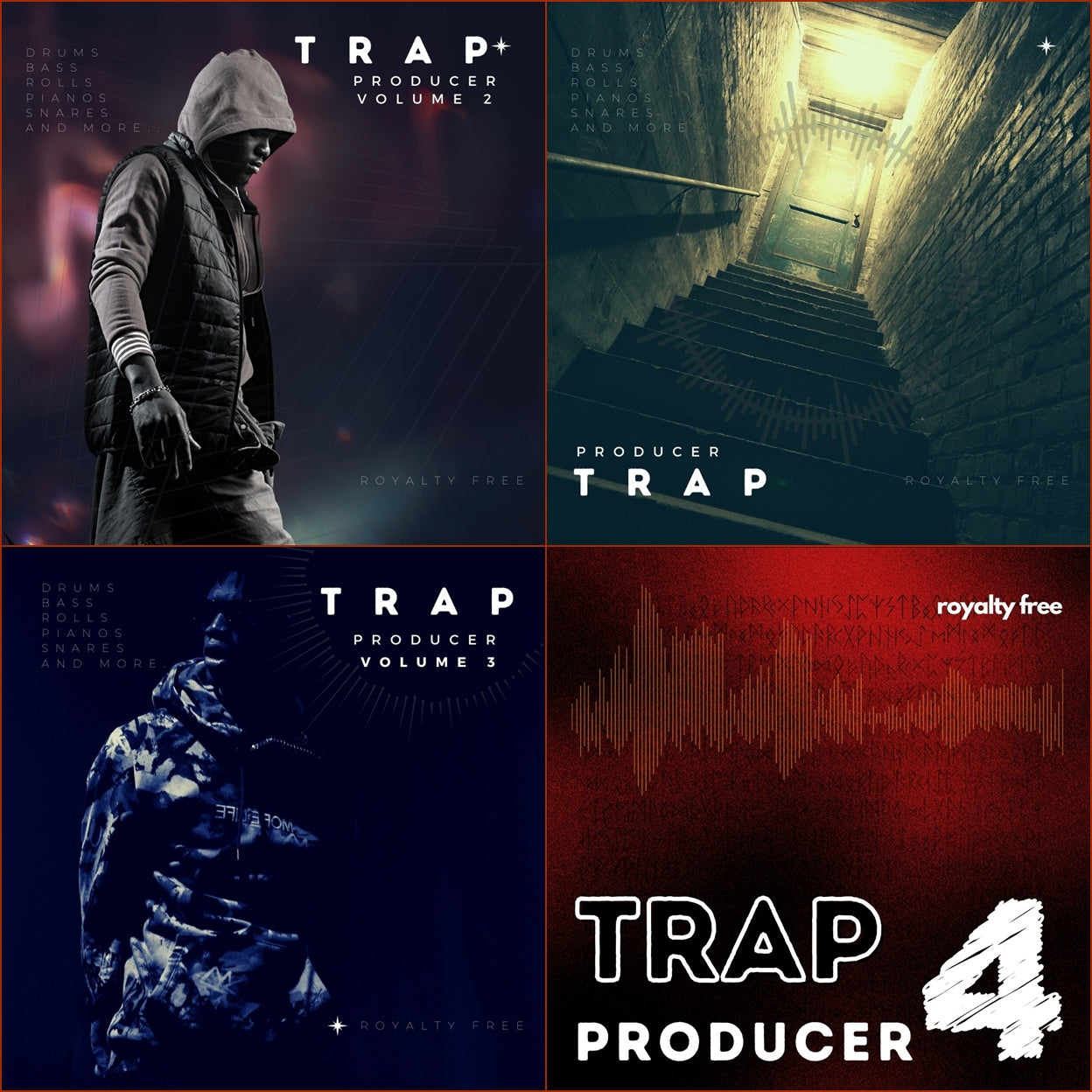 Trap Producer Complete Bundle 1-4