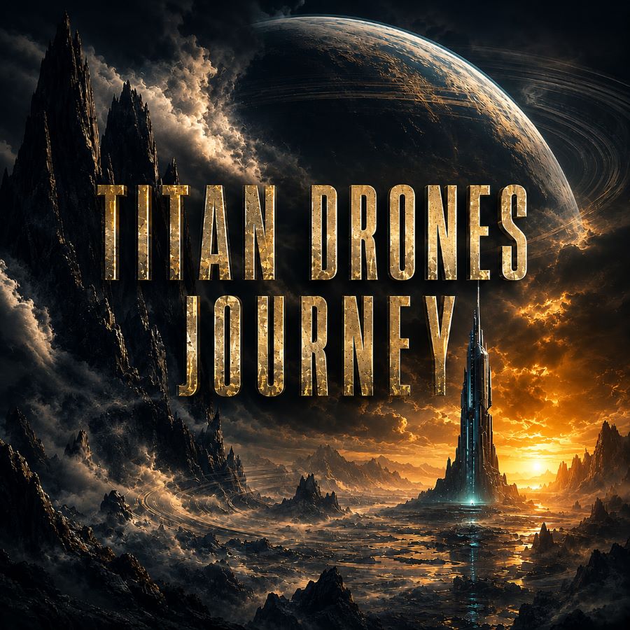 Titan Drones Journey Cinematic Dark Atmospheres