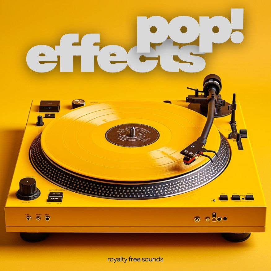 POP! FX Effects Transition Samples Pack | 1160+ FX Sounds, 1.5GB