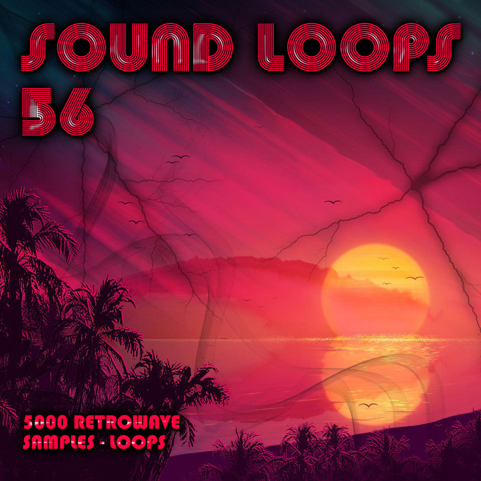 Sound Loops 56 – 80s Inspired Retrowave Samples & Loops Bundle