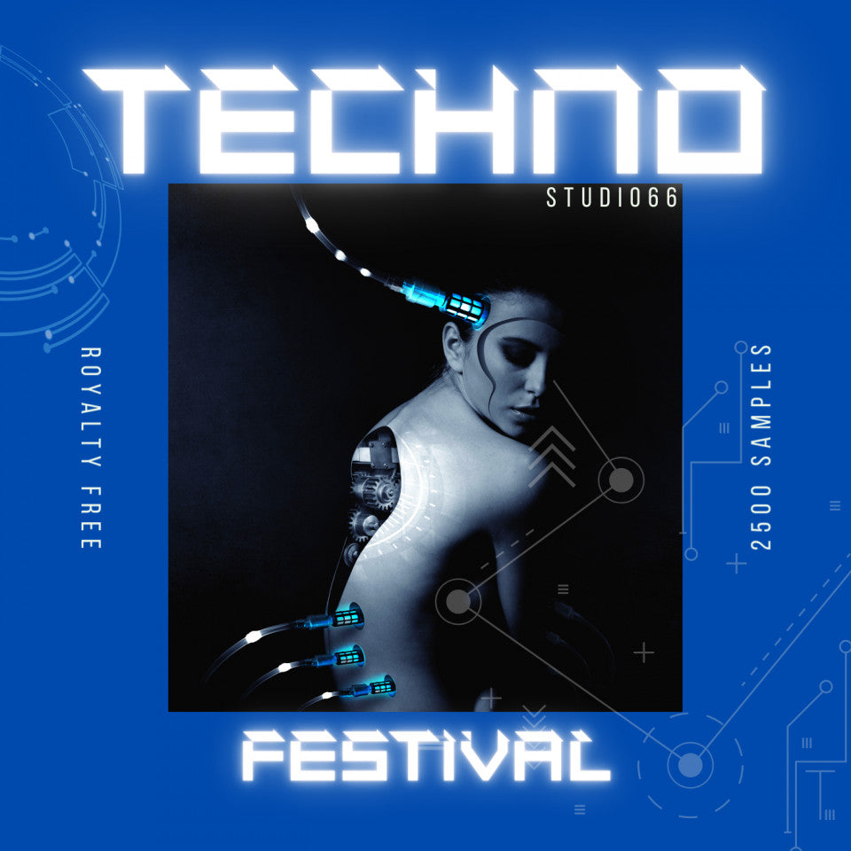 Techno Festival Samples : 2,500 Sounds for Studio and Live Use