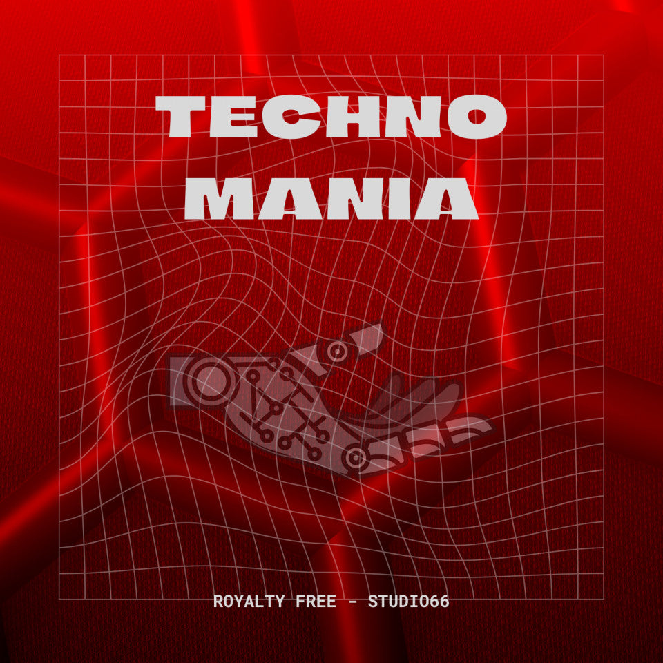 Techno MANIA Sample Set : Drum Loops, Basslines, Vocals