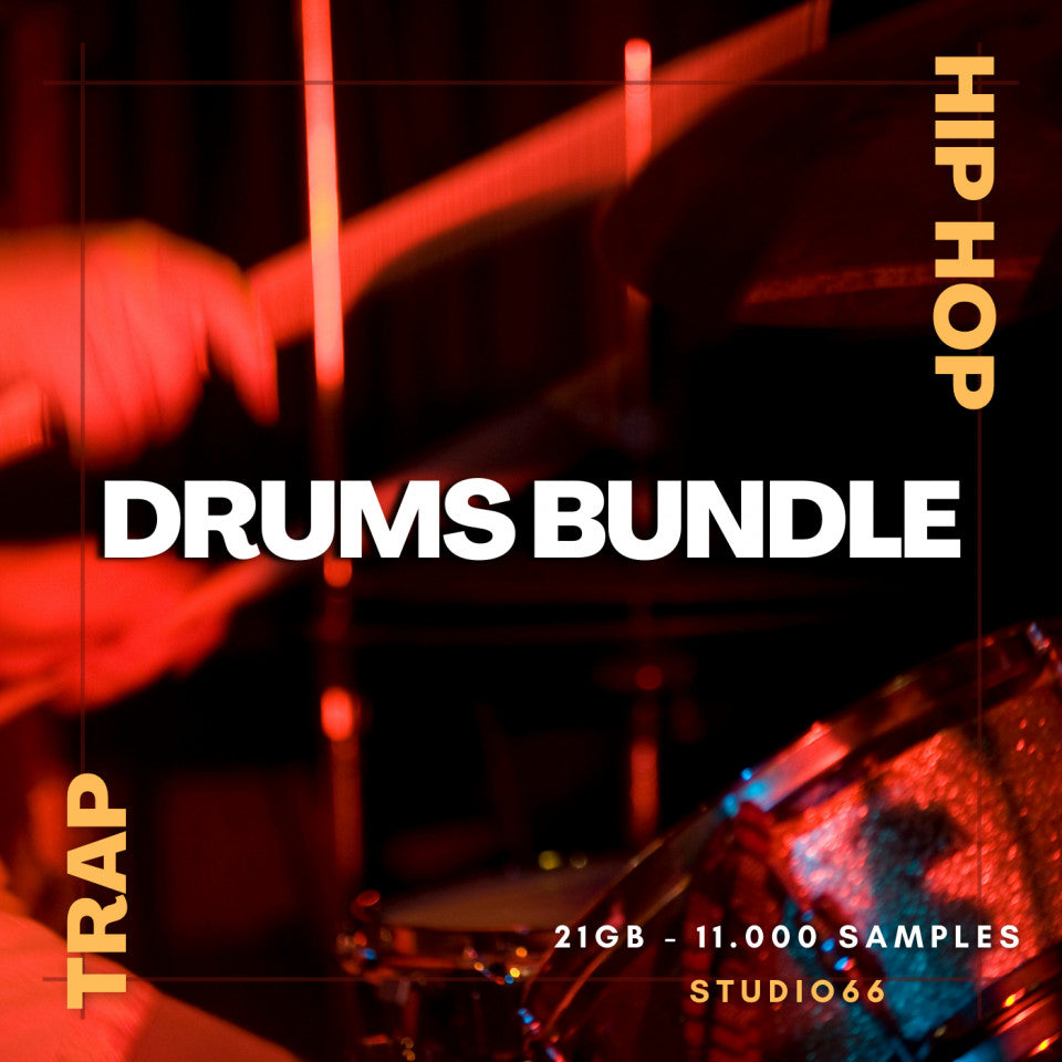 Trap vs Hip Hop Drum Loops & Beats Mega Pack 22GB WAV Collection