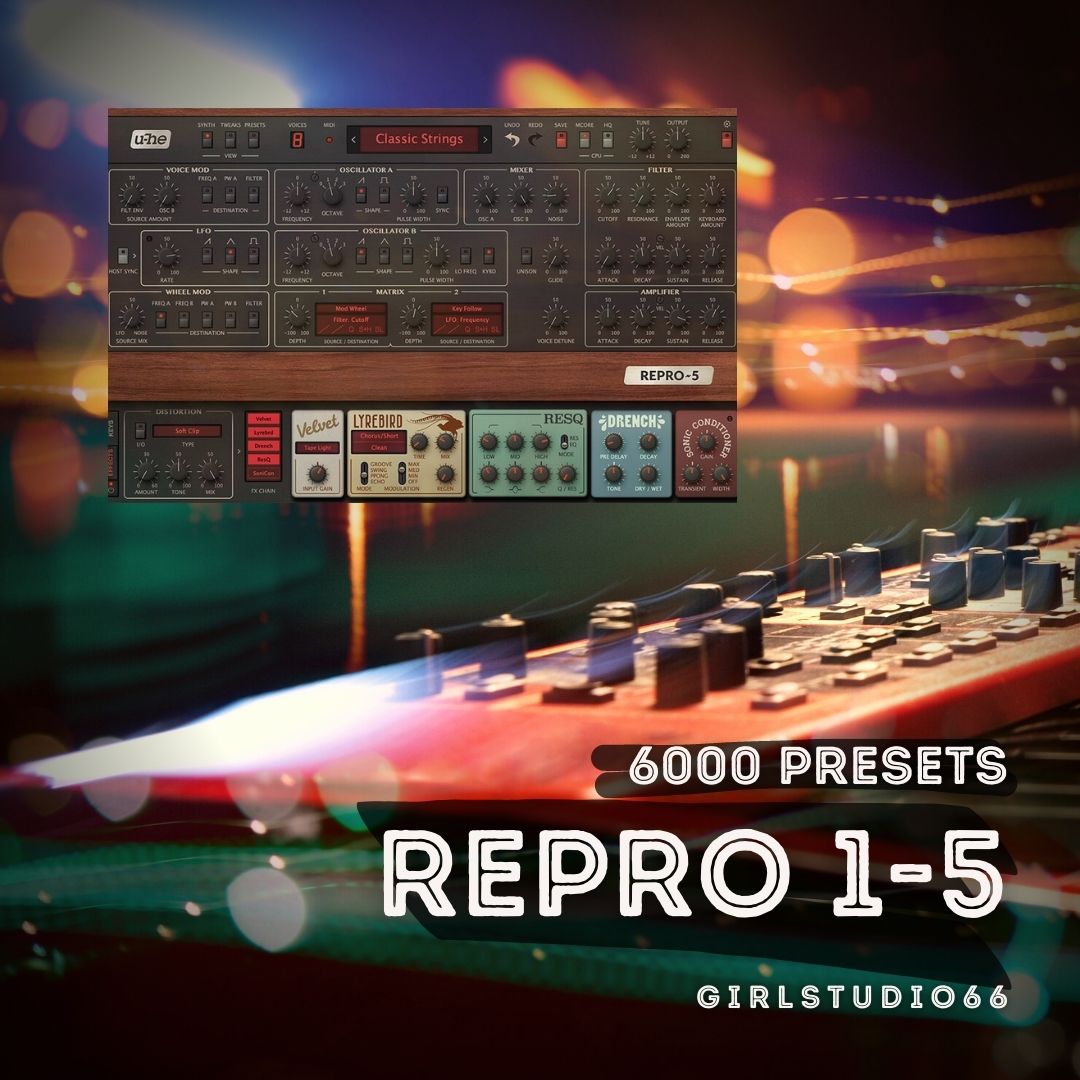Uhe REPRO 1/5 Bundle Presets Full Pack – The Ultimate Sound Toolkit for Music Producers