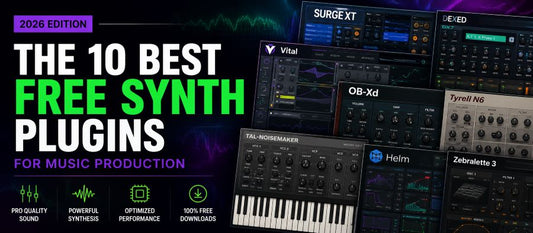 The 10 Best Free Synth Plugins for Music Production in 2026