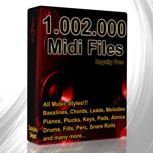 Over 1,002,000 MIDI Files in This Massive Bundle! 🎹🔥