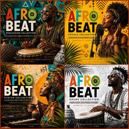 Afrobeat Complete Bundle 4 Volumes