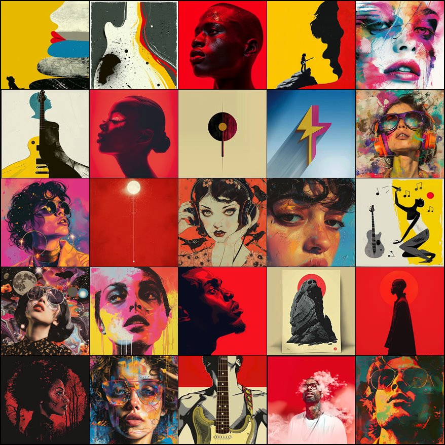 Volume 14 Album Cover Collection 190 Copyright Free Images for Music