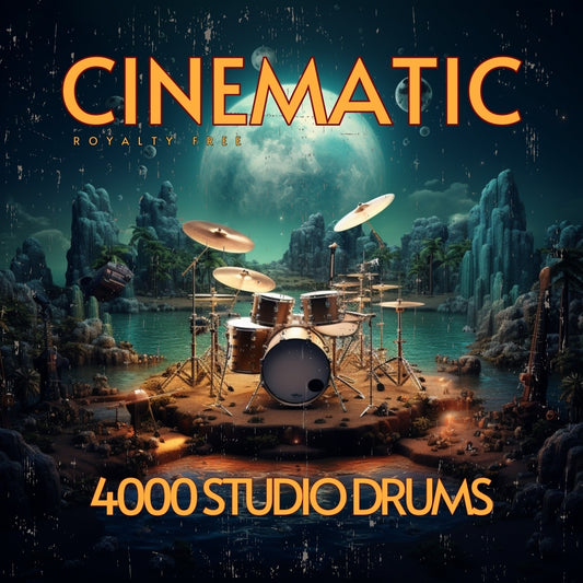 Cinematic and Chillout Studio Drum Loops