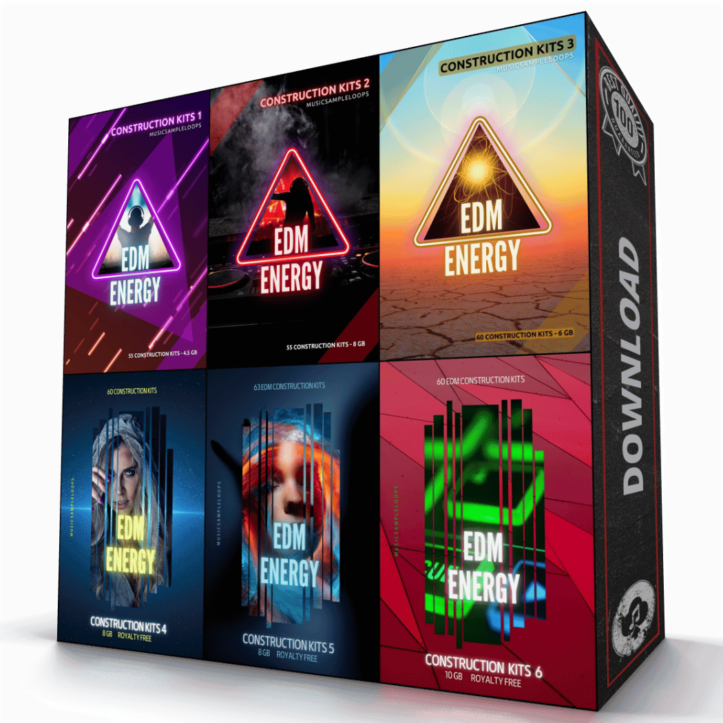 Music Producer EDM Energy Construction Kits Star Samples and Loops