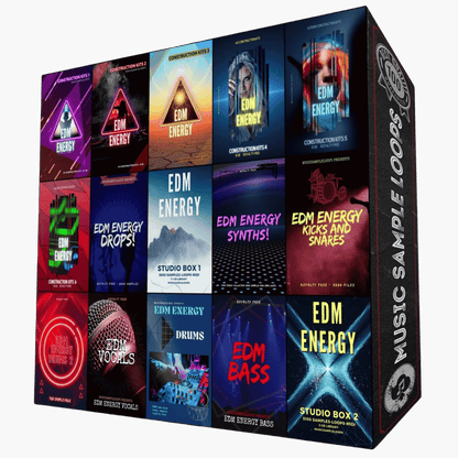 Music Producer EDM Energy Bundle (15 Volumes)