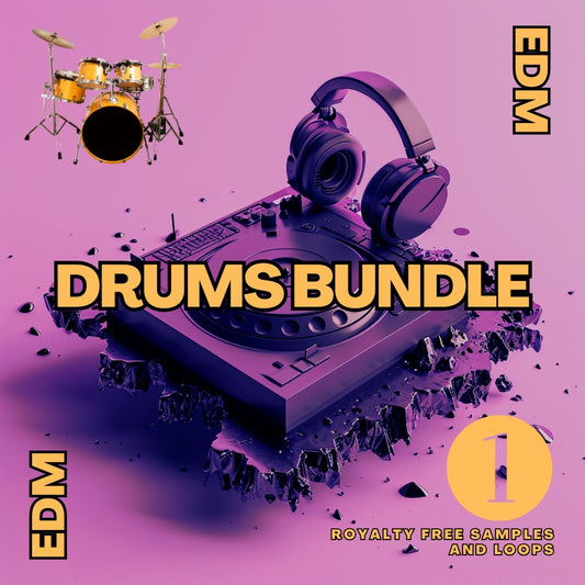 EDM Maxi Drums Bundle 1 – 8550+ Premium Drum Samples & Loops, 13.1GB of Pure Power