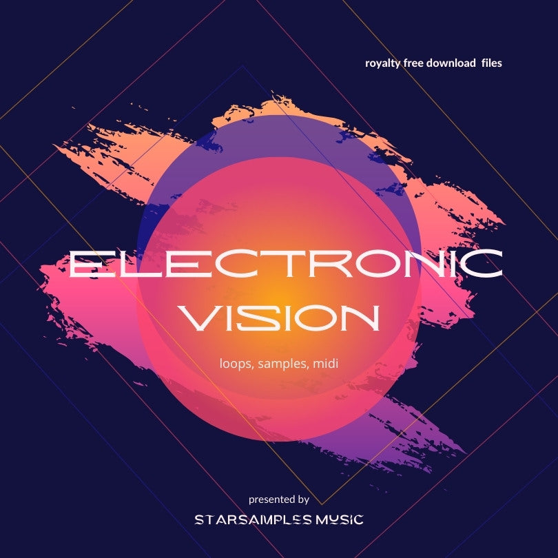 Electronic Vision, a massive 2.7GB collection loaded with over 1100 WAV loops and samples for professional music production