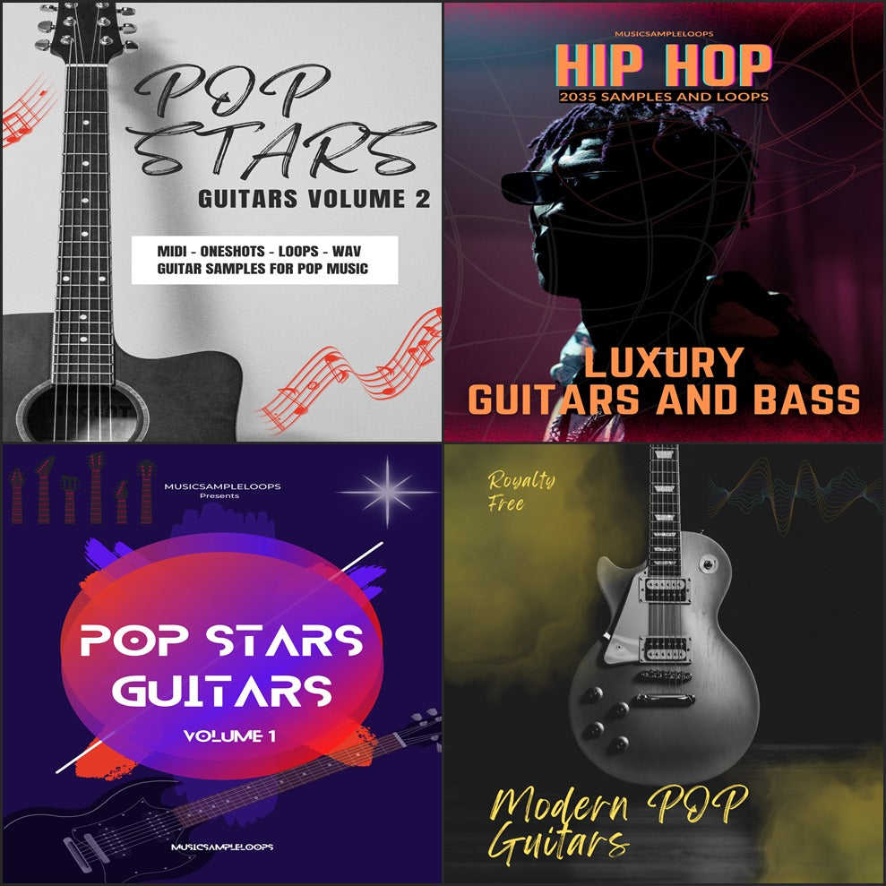 Super Guitars Sample Pack – 15GB of WAV Loops for Producers – Star ...