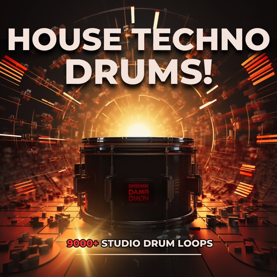 House and Techno Studio Drum Loops