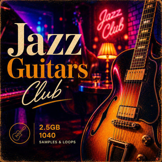 Jazz Guitars Club 1040 Samples Jazz Soul LoFi
