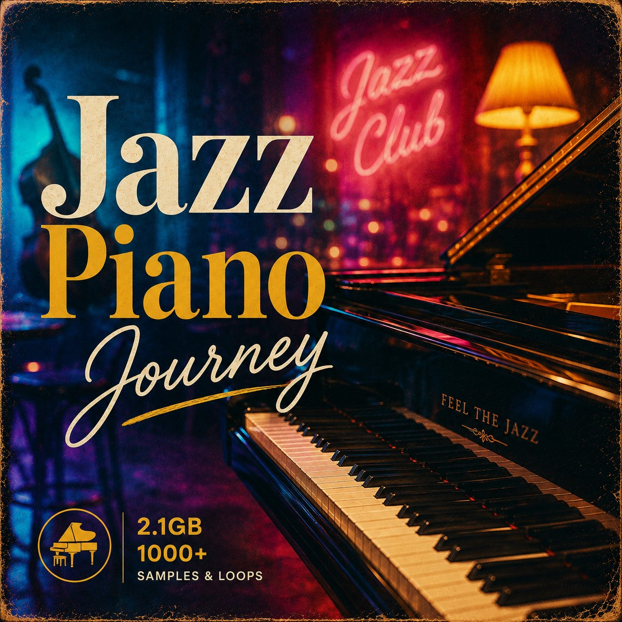 Jazz Piano Journey 1000 WAV Samples