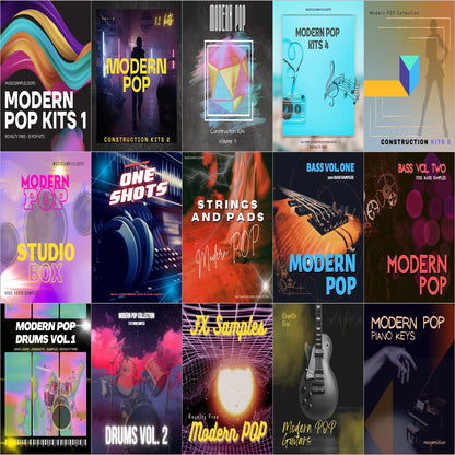 Music Producer Modern POP Bundle (15 Volumes)