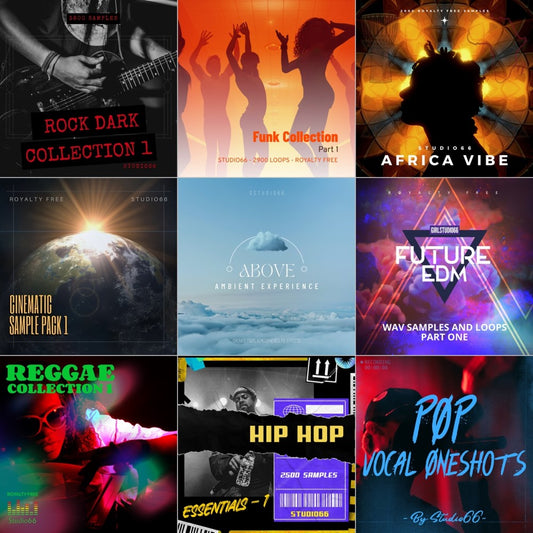 Music Producer Bundle - 9 Mixed Genres Part 1