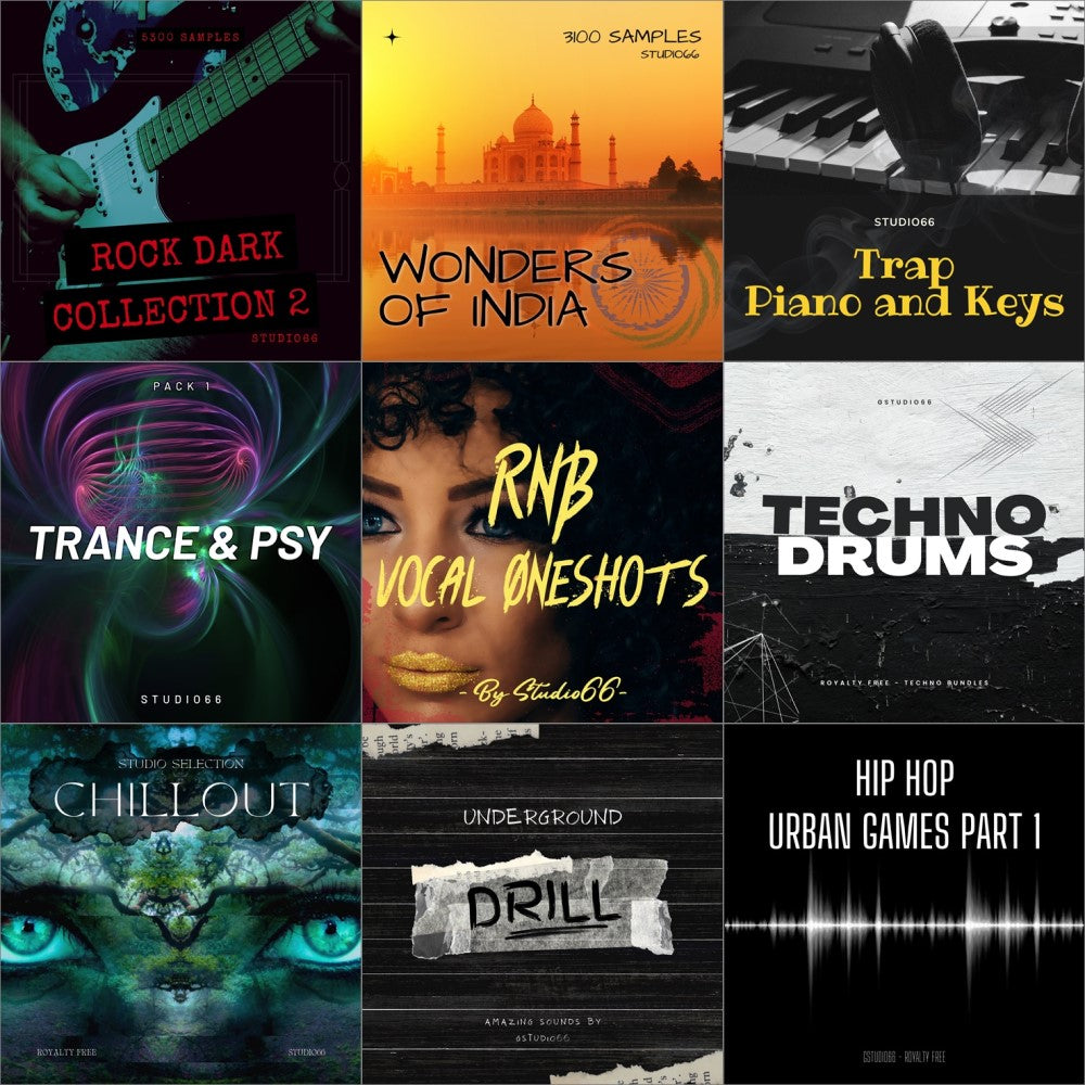 Music Producer Bundle - 9 Mixed Genres Part 3
