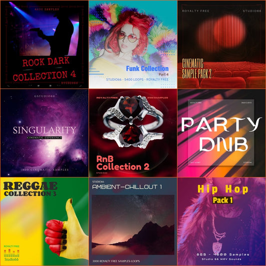 Music Producer Bundle - 9 Mixed Genres Part 5