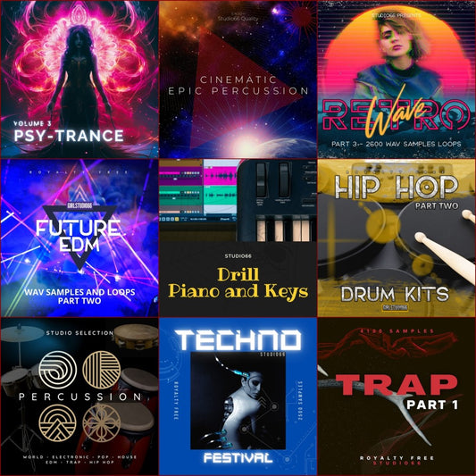 Music Producer Bundle - 9 Mixed Genres Part 6