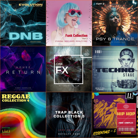 Music Producer Bundle - 9 Mixed Genres Part 7