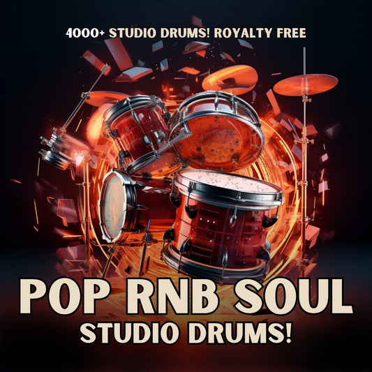 Pop R&B Soul Studio Drum Loops