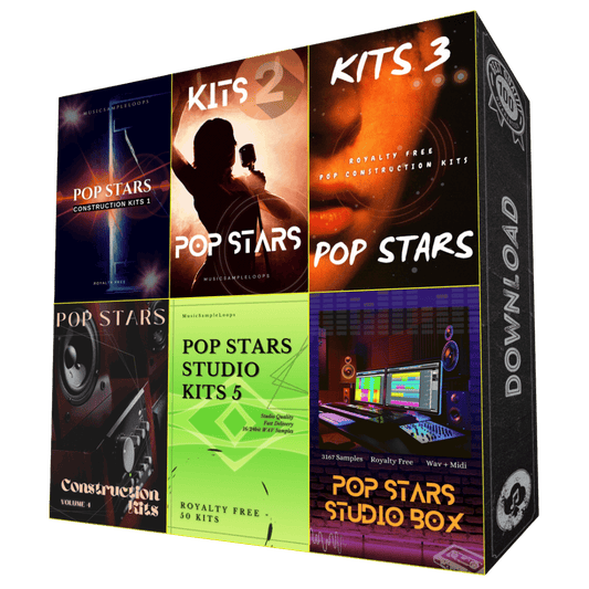 Music Producer POP Stars Starter Kits Bundle