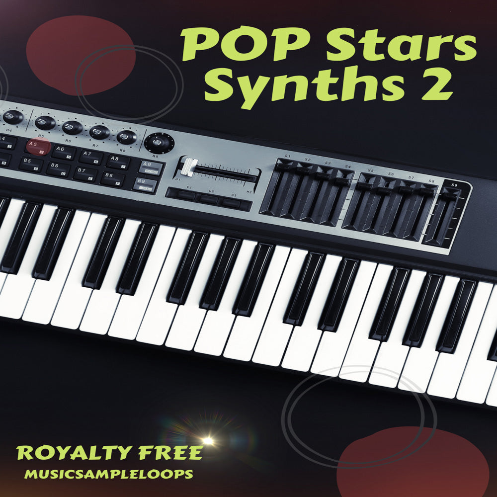 Pop Star Instruments POP Stars Synths 2 Collection WAV Synth Loops and One Shots – Star ...
