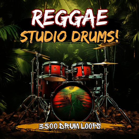 Reggae and Reggaeton Studio Drum Loops