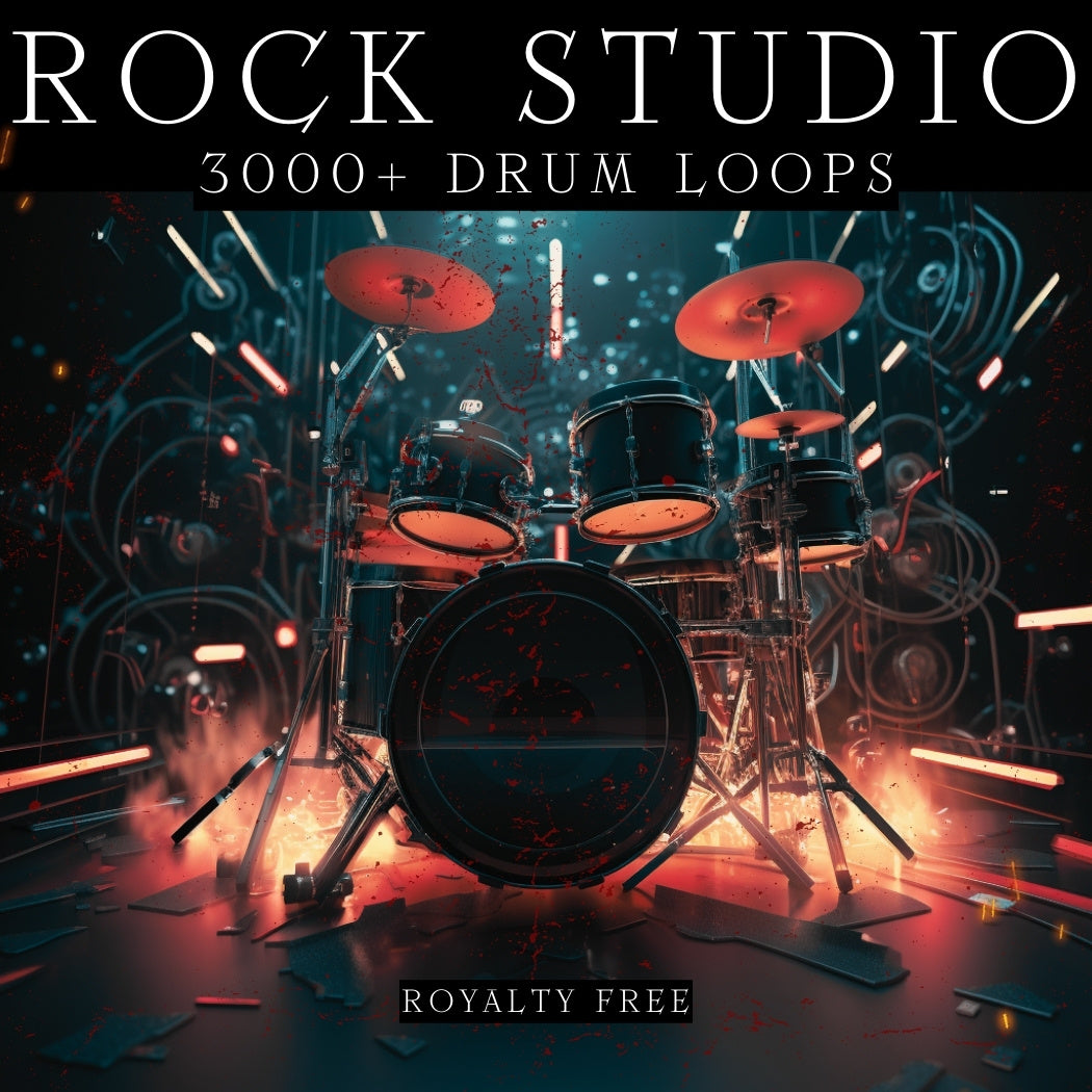 Rock and Metal Studio Drum Loops