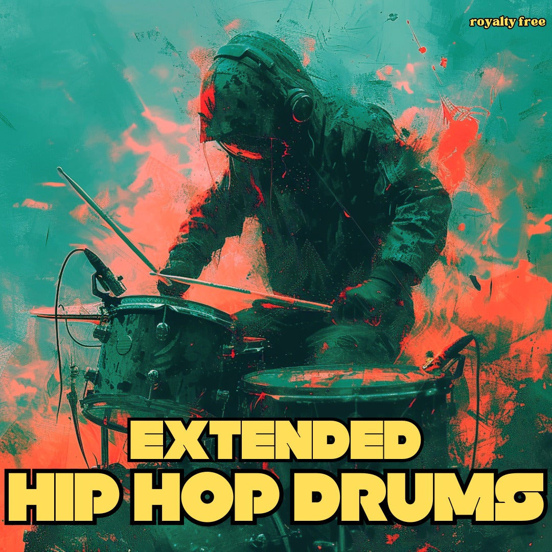Hip Hop Extended Drum Loop Kit 7GB WAV Beats Snares Kicks and ...