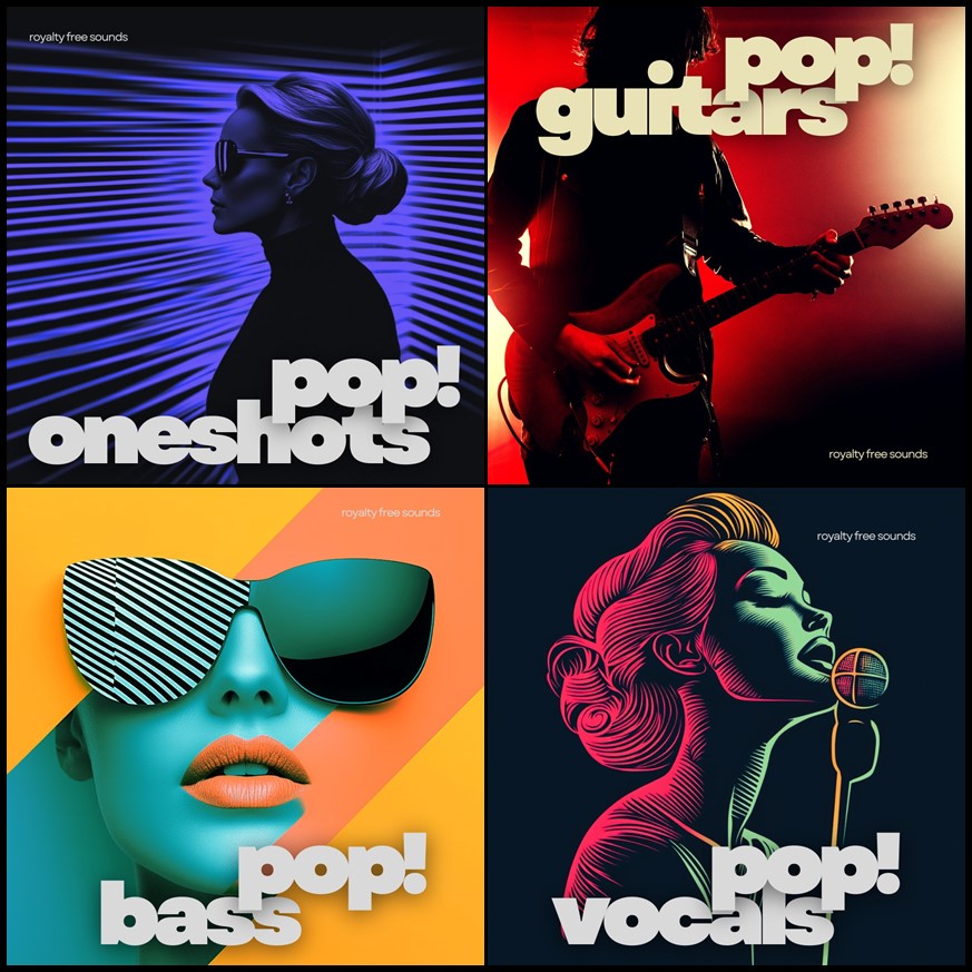 POP! Professional Bundle Two Royalty Free Pop WAV Samples And Loops