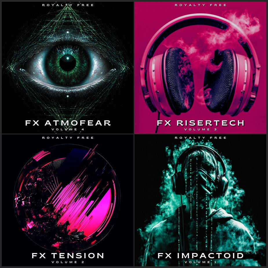 Cinematic FX Pack Bundle 4 Volumes