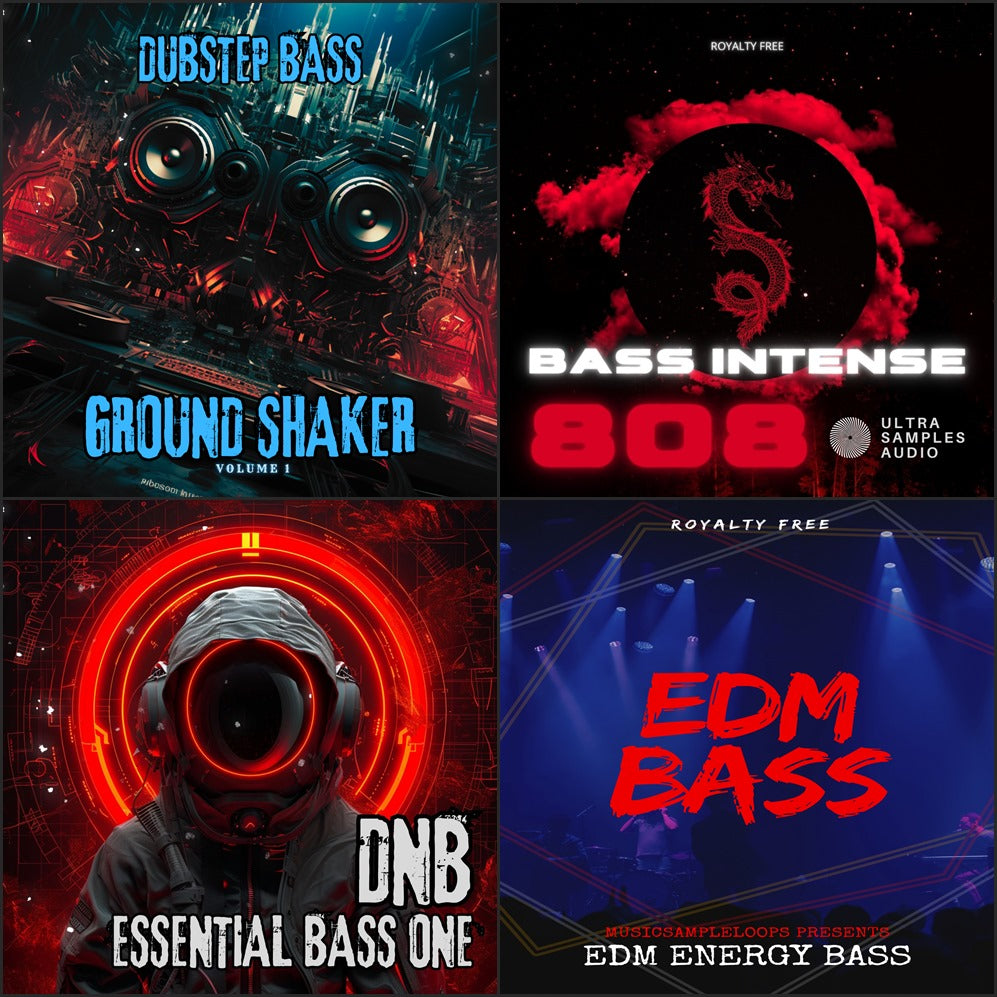 Mega Bass Bundle Vol. 1 – 10,000+ Bass Loops & Samples (10GB) – Star ...