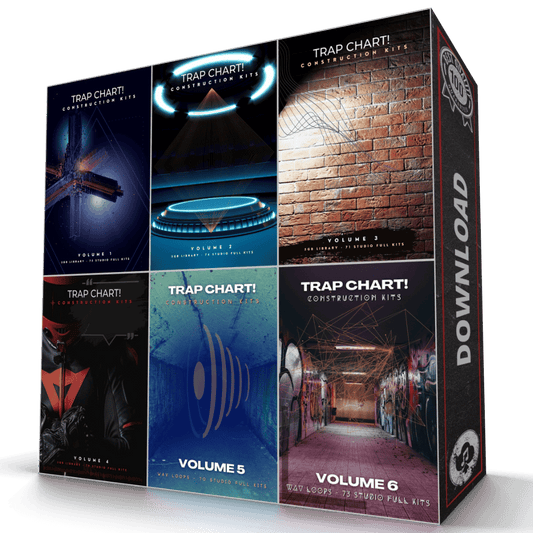 Music Producer Trap Chart Construction Kits Bundle