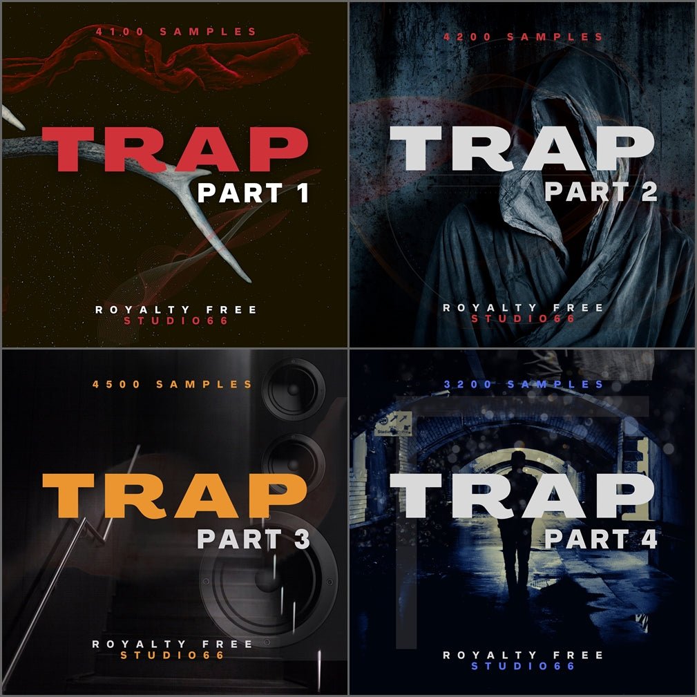 Trap Black Mega Pack – 21GB of Trap Loops, Drum Kits and Presets