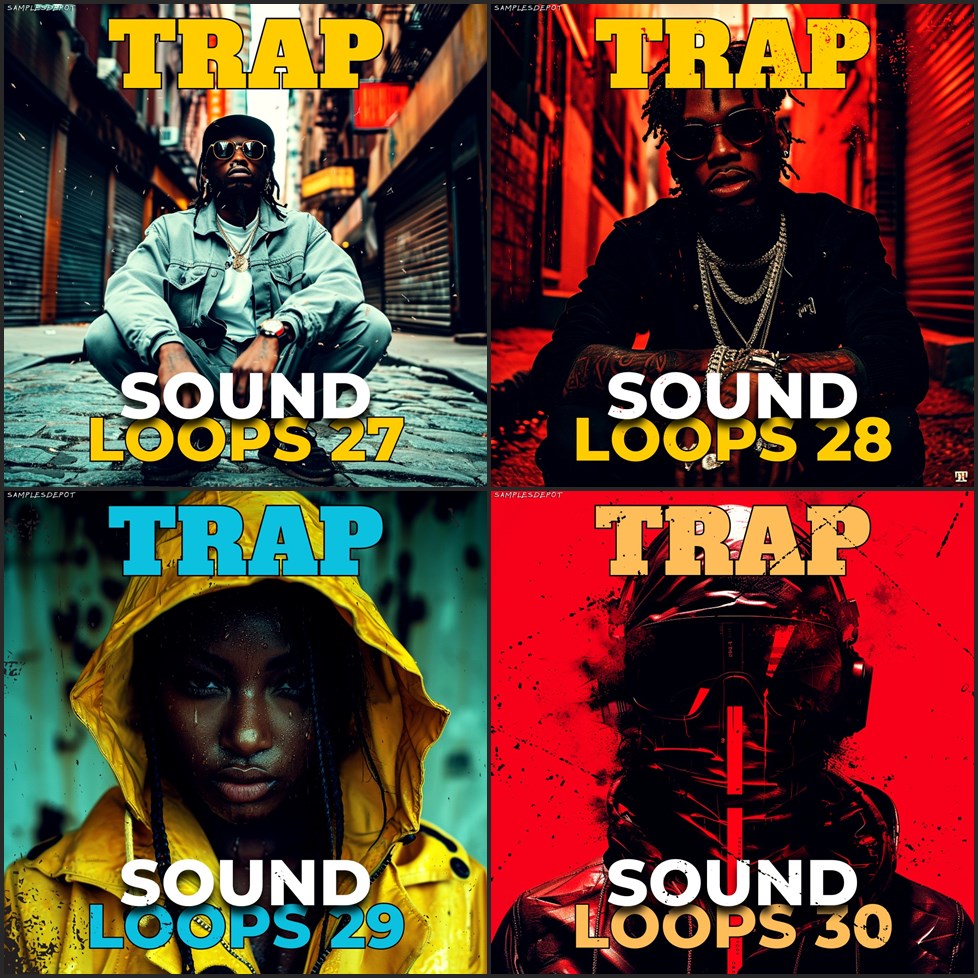 Music Producer Trap Bundle 4 Volumes 27 to 30