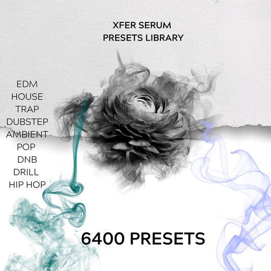 Serum Banks 6400 Presets for xFer Serum House Trap Hip Hop Ambient EDM POP