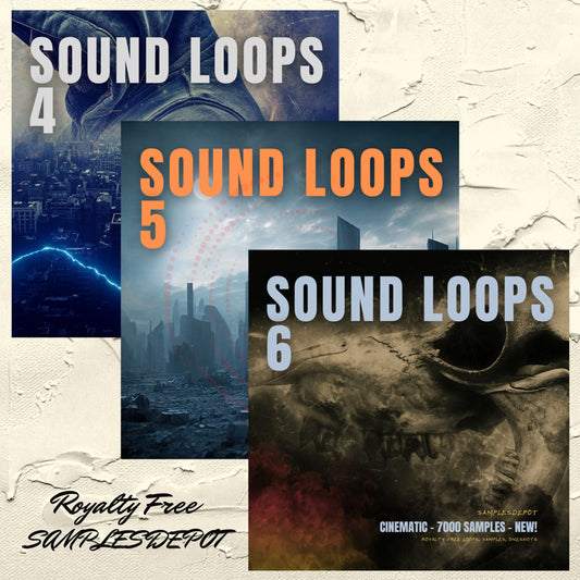 Cinematic Bundle: Sound Loops 4, 5 and 6