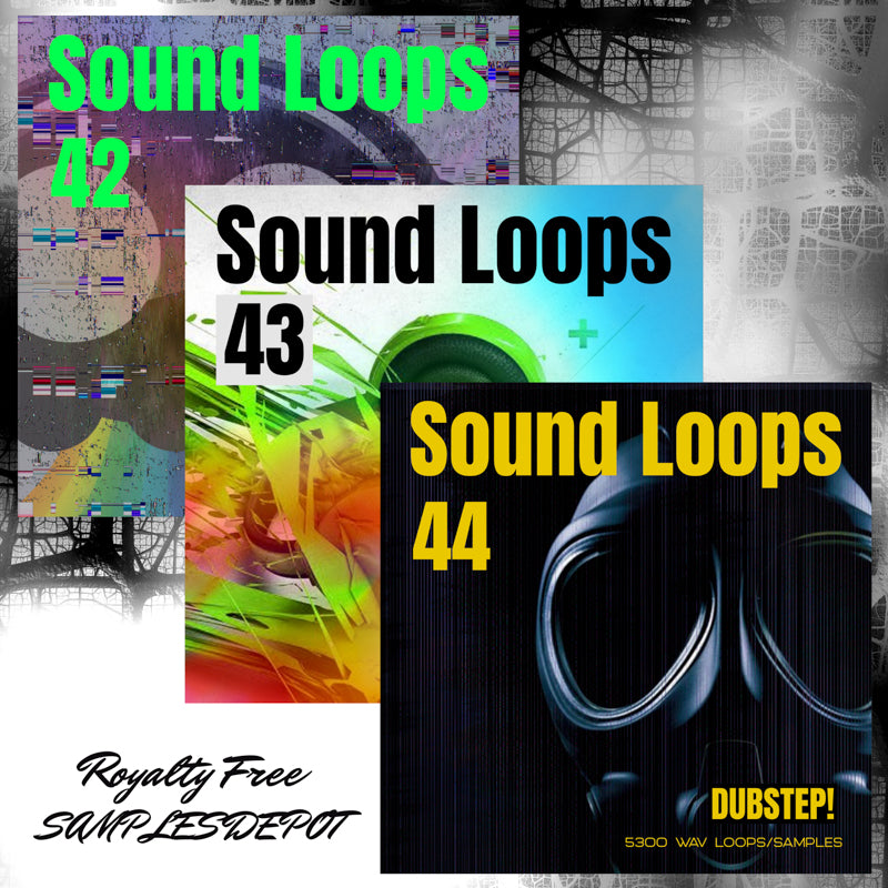 Dubstep Bundle: Sound Loops 41, 42, 43 and 44