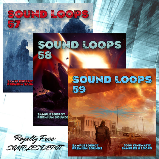 Cinematic Bundle: Sound Loops 57, 58 and 59