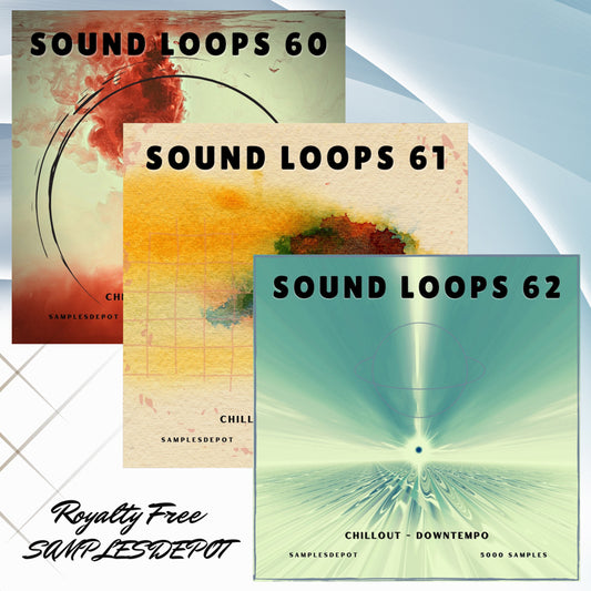 Chillout & Downtempo Sound Loops Bundle – Vol. 60, 61 and 62