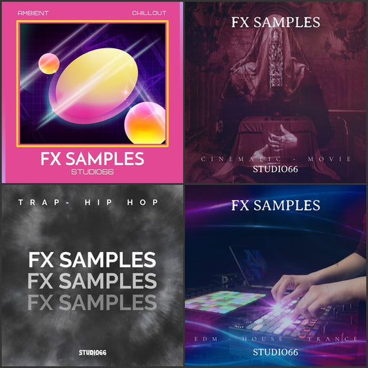 FX Samples Bundle EDM, Cinematic, Ambient, Chillout and Trap