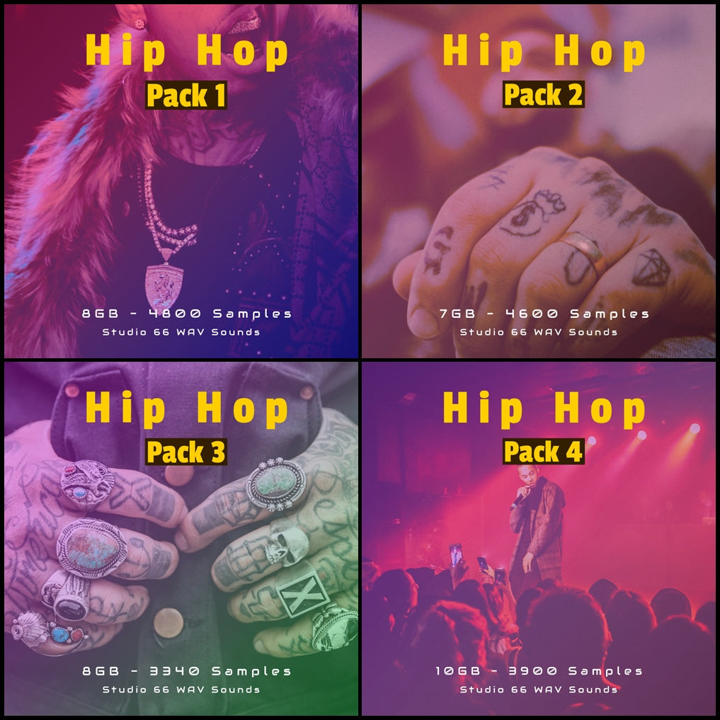 Hip Hop Gold Collection Bundle 1-4